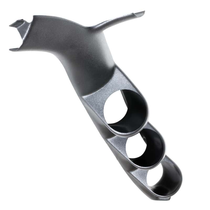 AutoMeter — Autometer 87-93 Ford Mustang (Hard Top) 52mm Black Triple Pillar Pod
2-5/8" TRIPLE PILLAR - view 1