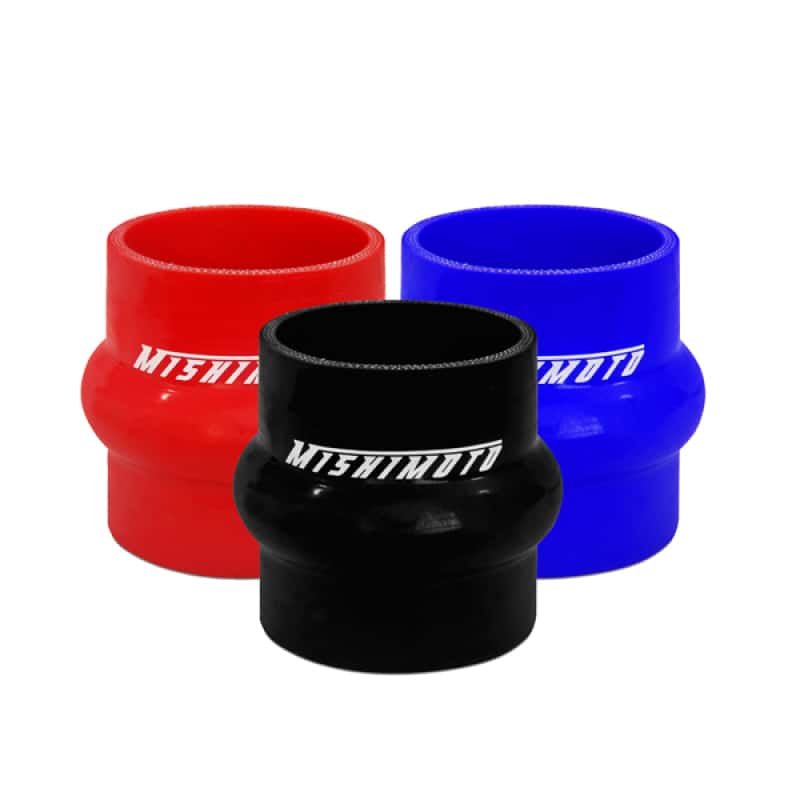 Mishimoto — Mishimoto 2.5in Black Hump Hose Coupler - view 1