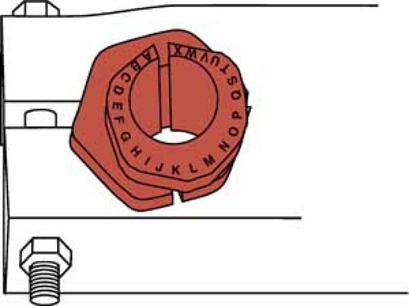 SPC Performance — SPC Performance ADJUSTABLE TRUCK SLEEVE
ALIGNMENT BUSHING
ALIGN BUSHNG - view 5