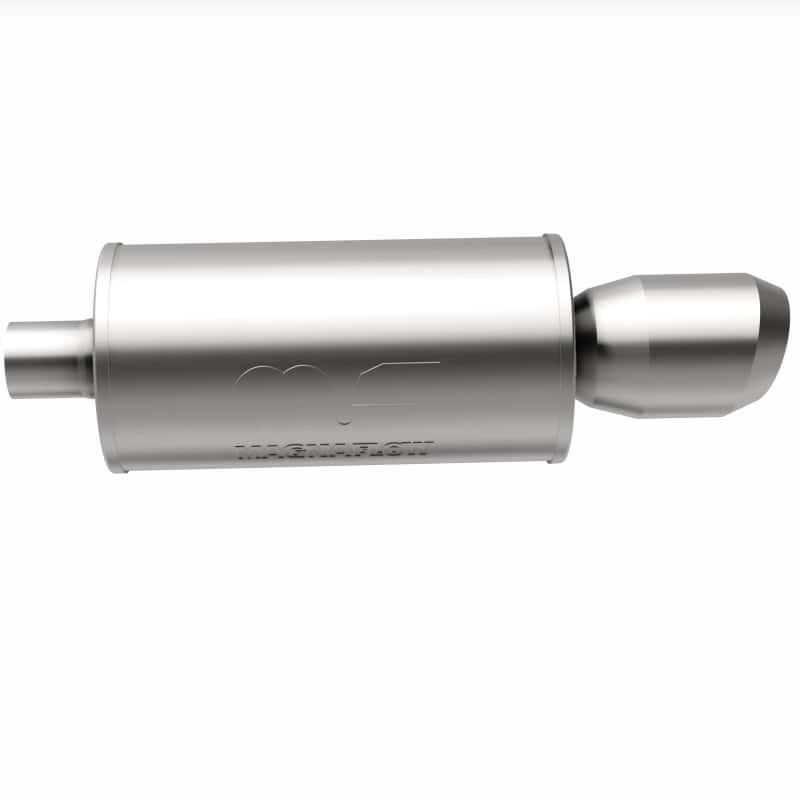 Magnaflow — MagnaFlow Muffler W/Tip Mag SS 14X7X7 2.25/4.
Straight Through - view 18