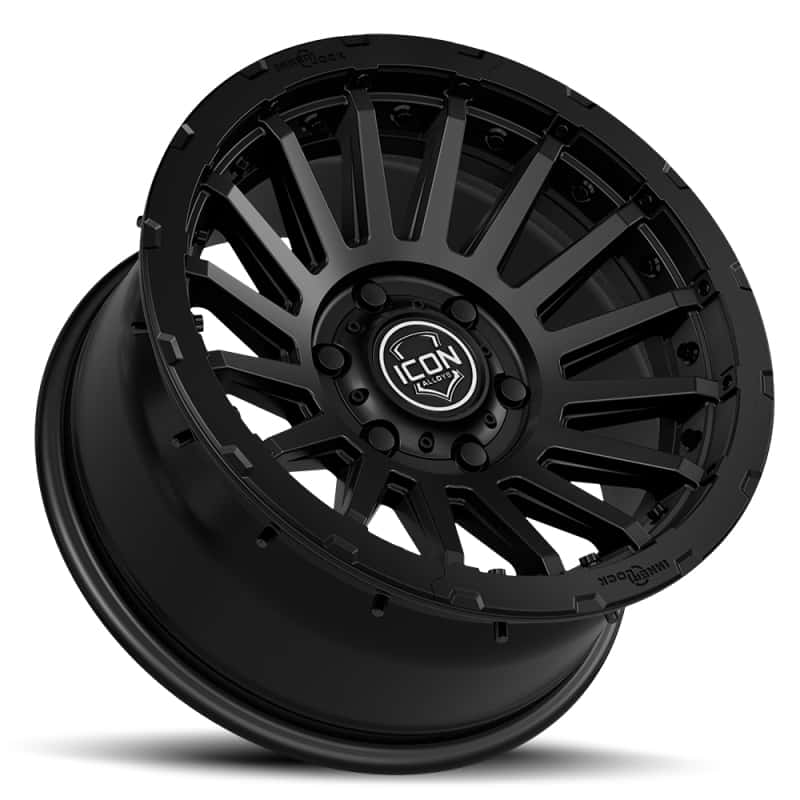 ICON — ICON Recon Pro 17x8.5 6x5.5 0mm Offset 4.75in BS 106.1mm Bore Satin Black Wheel
RECON PRO WHEEL - view 3