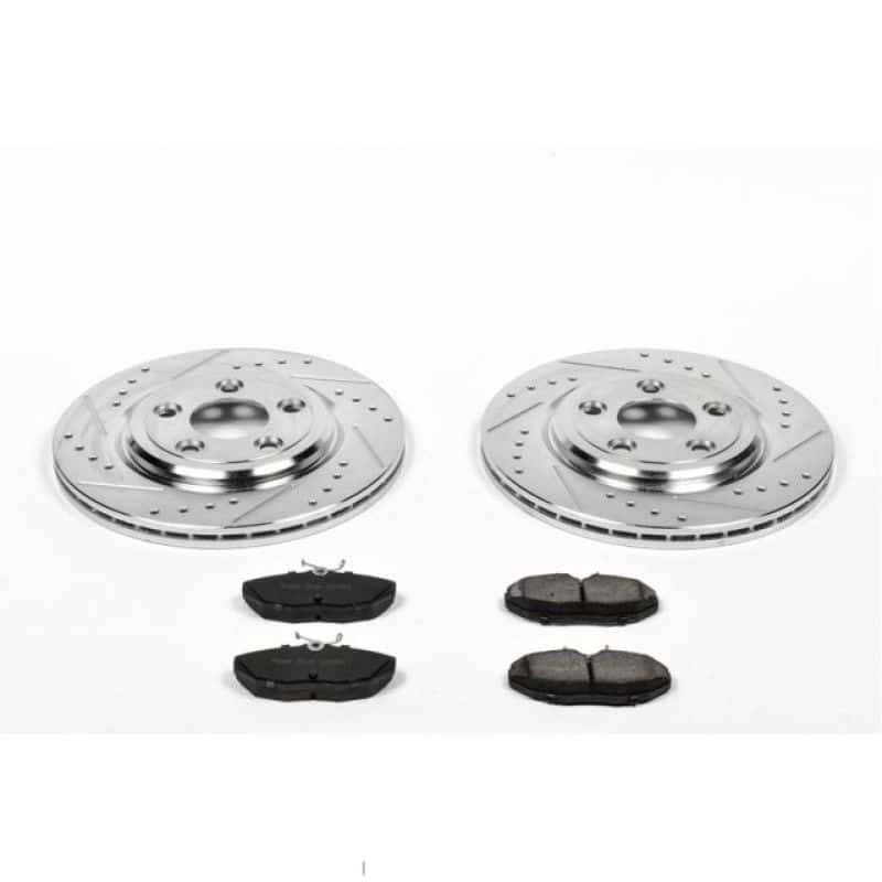 PowerStop — Power Stop 03-05 Jaguar S-Type Rear Z23 Evolution Sport Brake Kit - view 1