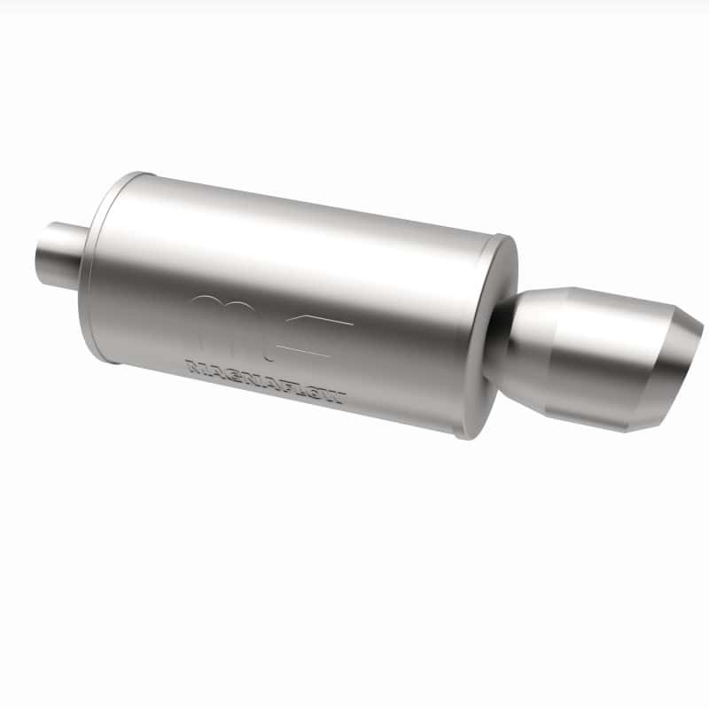 Magnaflow — MagnaFlow Muffler W/Tip Mag SS 14X7X7 2.25/4.
Straight Through - view 19