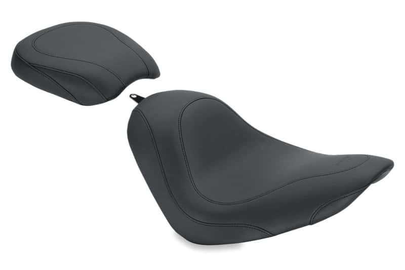 Mustang Motorcycle — Mustang 06-17 Harley Softail Wide Tire (200mm) Wide Tripper Solo Seat - Black - view 1
