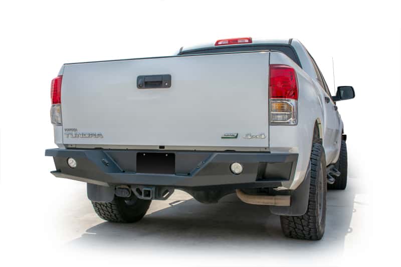 DV8 Offroad — DV8 Offroad 07-13 Toyota Tundra Rear Bumper Winch Ready - Black Powdercoat - view 5