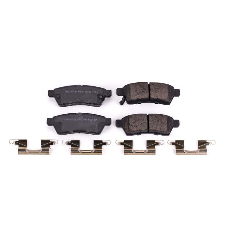 PowerStop — Power Stop 05-19 Nissan Frontier Rear Z17 Evolution Ceramic Brake Pads w/Hardware
Z17 Brake Pads - view 1