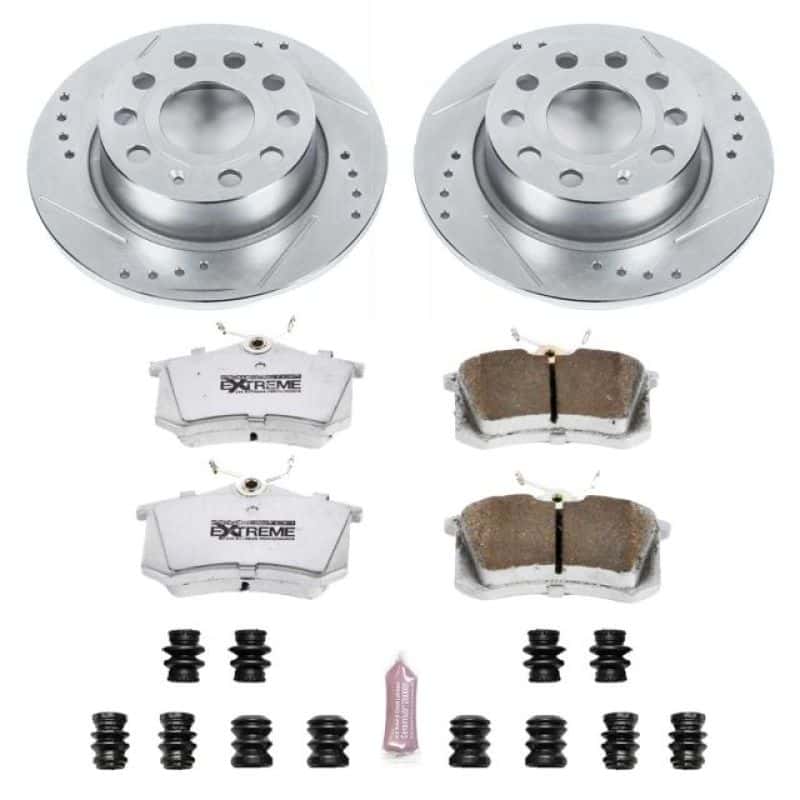 PowerStop — Power Stop 10-13 Audi A3 Rear Z26 Street Warrior Brake Kit - view 1