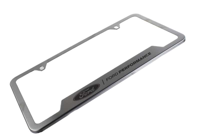 Ford Racing — Ford Racing Stainless Steel Ford Performance License Plate Frame - view 12