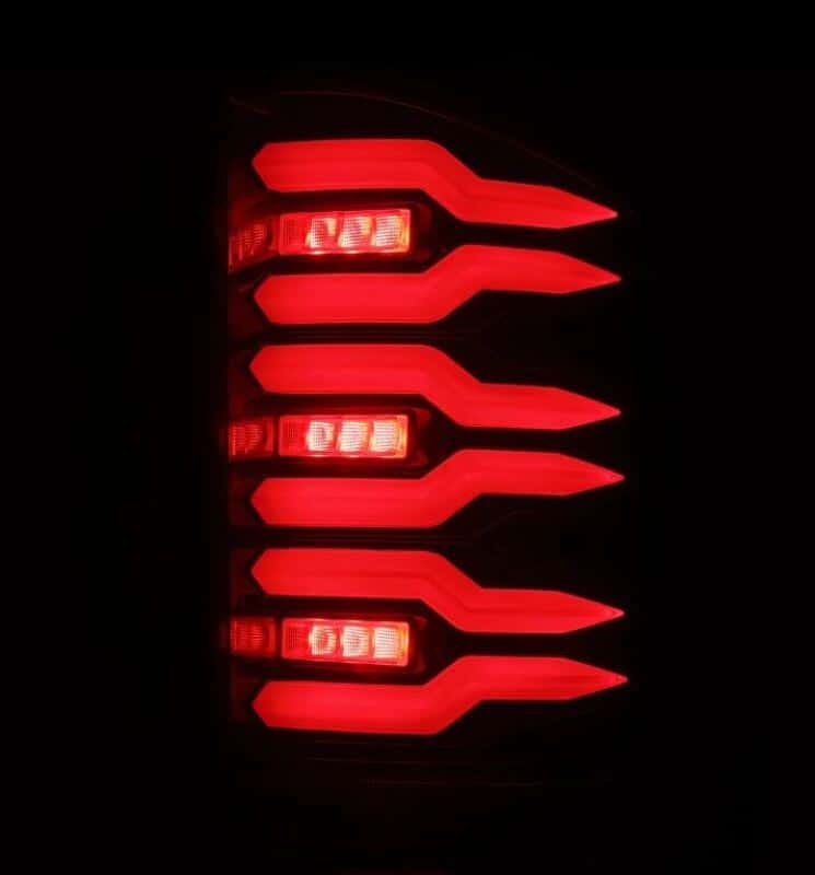 AlphaRex — AlphaRex 07-14 Chevrolet Silverado 1500/2500HD/3500HD Luxx-Series LED Tail Lights Black/Red
Taillight Assembly - view 4
