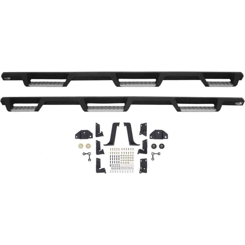 Westin — Westin/HDX 99-16 Ford F-250/350 Crew Cab (6.75ft Bed) Stainless Drop Nerf Step Bars - Textured Black
Nerf/StepBarWTW - view 7