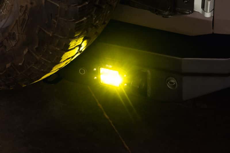 DV8 Offroad — DV8 3-Inch Elite Series LED Amber Flush Mount Pod Light - view 12