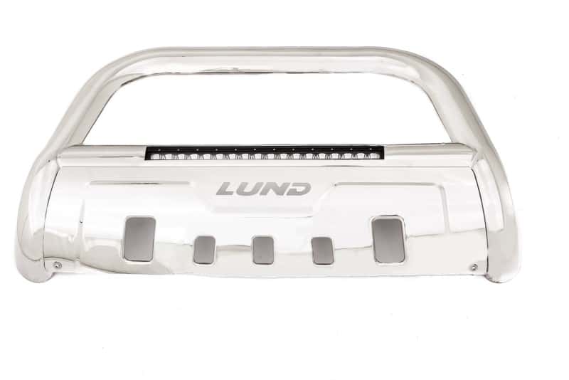 LUND — Lund 05-15 Toyota Tacoma Bull Bar w/Light & Wiring - Polished
BULL BAR W-LED LIGHT
Bull Bar - view 8