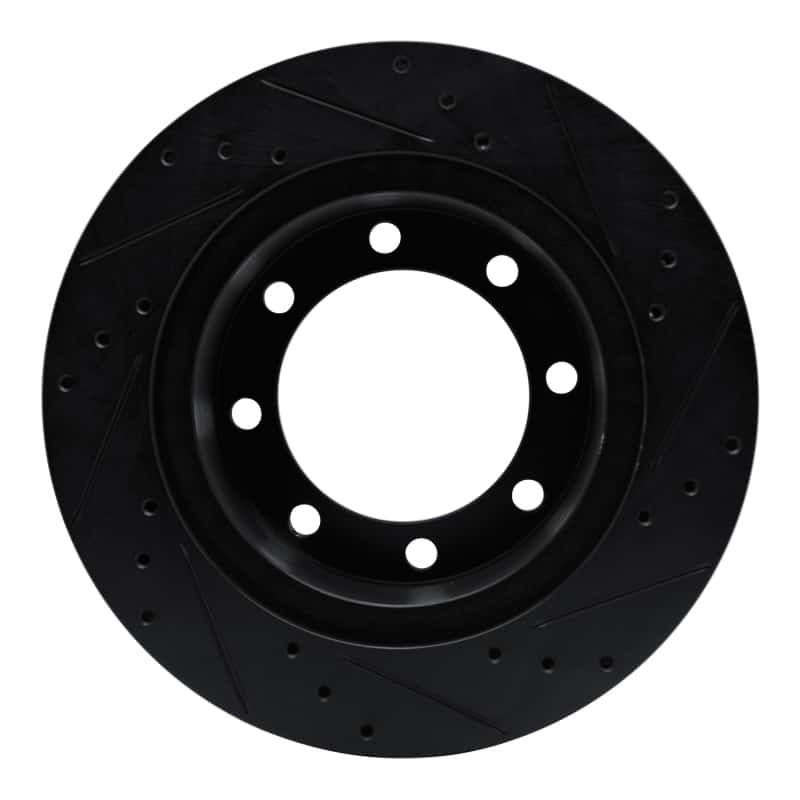 R1 Concepts — R1 80-93 Dodge W250 Front Left Drilled & Slotted Black Brake Rotor
R1 Brake Rotor Drill - view 5