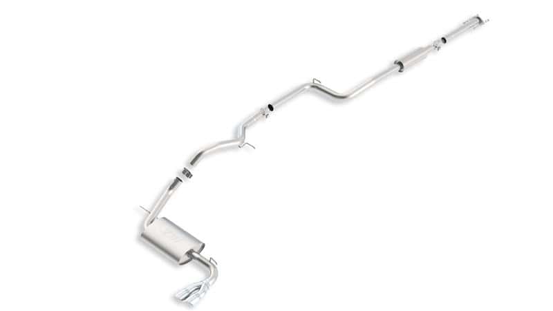 Borla — Borla 12-15 Ford Focus Titanium/SEL/SE/S Sedan 4dr 2.0L 4cyl AT Dual Clutch 6spd/MT 5spd SS Catback
Cat-Back System
ExhstSysKt - view 2