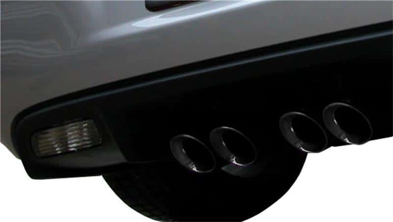 CORSA Performance — Corsa 2005-2007 Chevrolet Corvette C6 6.0L V8 Black Sport Axle-Back Exhaust
Exhaust - view 4