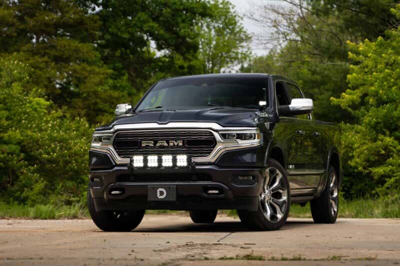 Diode Dynamics — Diode Dynamics SS5 Grille CrossLink Lightbar Kit for 2019-Present Ram - Sport Yellow Combo - view 4