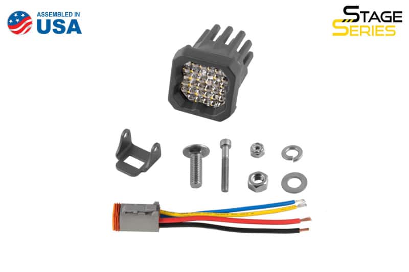 Diode Dynamics — Diode Dynamics Stage Series C1R - White Flood Standard LED Pod (one) - view 2