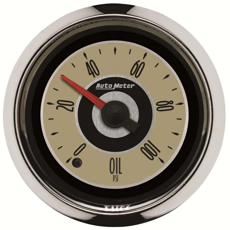 AutoMeter — AutoMeter Gauge Oil Press 2-1/16in. 100PSI Digital Stepper Motor Cruiser
GA 2" OILP STEPPR CR - view 1