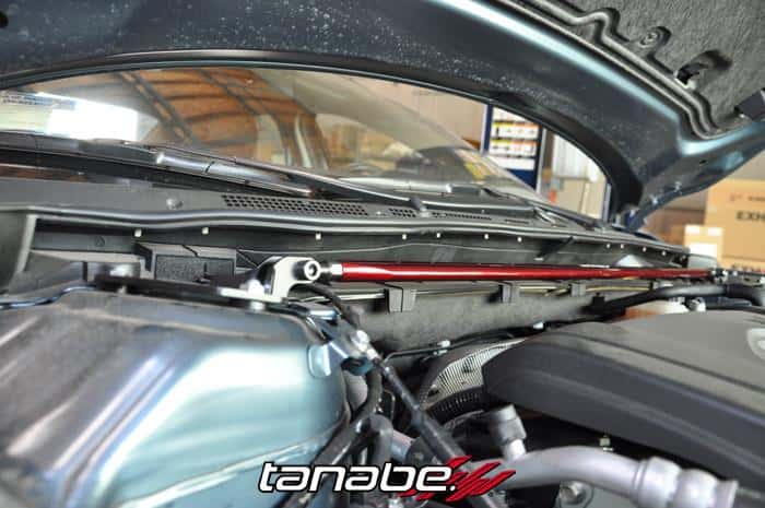 Tanabe — Tanabe Sustec Front Strut Tower Bar 14 Mazda 3 (3dr & 5dr) / Mazda 6 - view 3