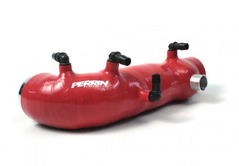 Perrin Performance — PERRIN 02-07 Subaru WRX / 04-21 STI / 04-08 Forester XT Turbo Inlet Hose - Black - view 4