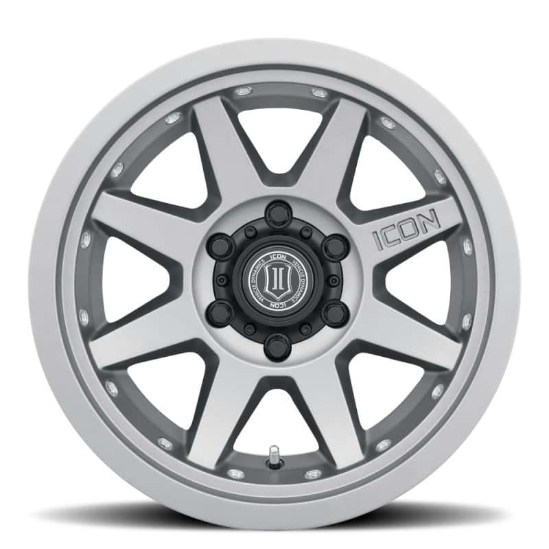 ICON — ICON Rebound Pro 17x8.5 5x5 -6mm Offset 4.5in BS 71.5mm Bore Titanium Wheel
REBOUND PRO WHEEL - view 5