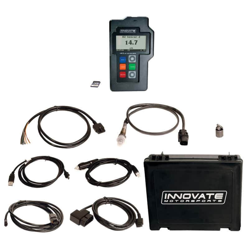 Innovate Motorsports — Innovate LM-2 Single Channel Wideband W/ OBD-ll
LM-2 AFR Kit w/case - view 3
