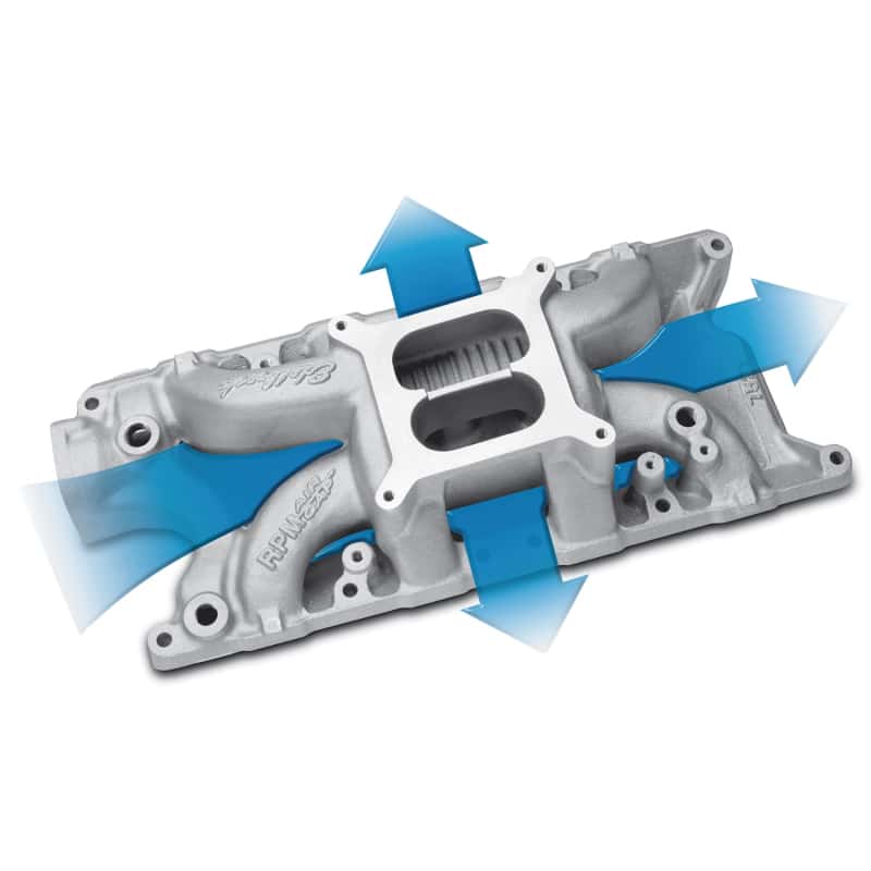 Edelbrock — Edelbrock 289-302 Ford RPM Air-Gap Manifold
MANIFOLD - view 6
