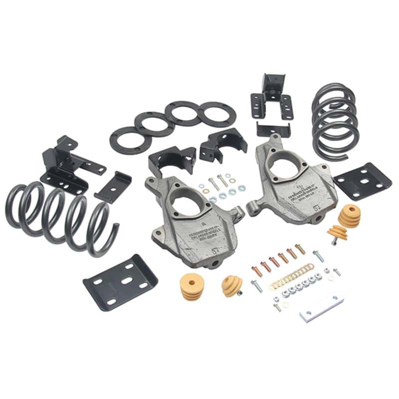 Belltech — Belltech LOWERING KIT 16.5-17 Chevy Silverado Ext/Crew Cab 2WD 3-4F / 5-6R
LOWERING KIT - view 4