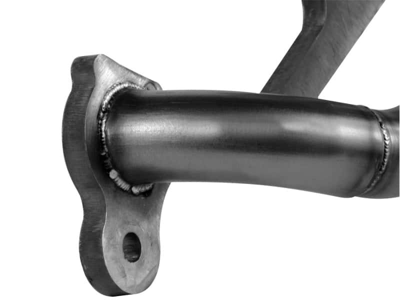 aFe — aFe Twisted Steel Header SS-409 HDR Jeep Wrangler YJ 91-99 I6-4.0L
ExhstHdr - view 4