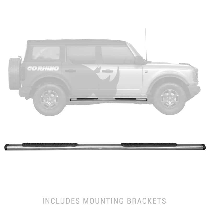 Go Rhino — Go Rhino 5in OE Xtreme Low Profile SideSteps - SS - 71in
5" OE Xtreme Steps - view 2