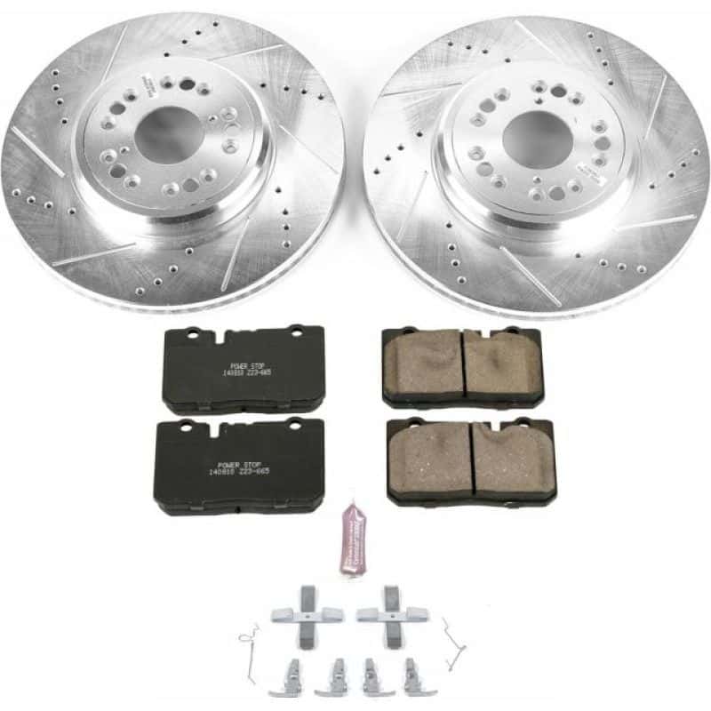 PowerStop — Power Stop 95-00 Lexus LS400 Front Z23 Evolution Sport Brake Kit - view 1