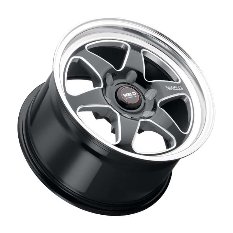 Weld — Weld S156 17x10 Ventura 6 Drag 6x139.7 ET25 BS6.50 Gloss BLK MIL DIA 106.1 - view 1