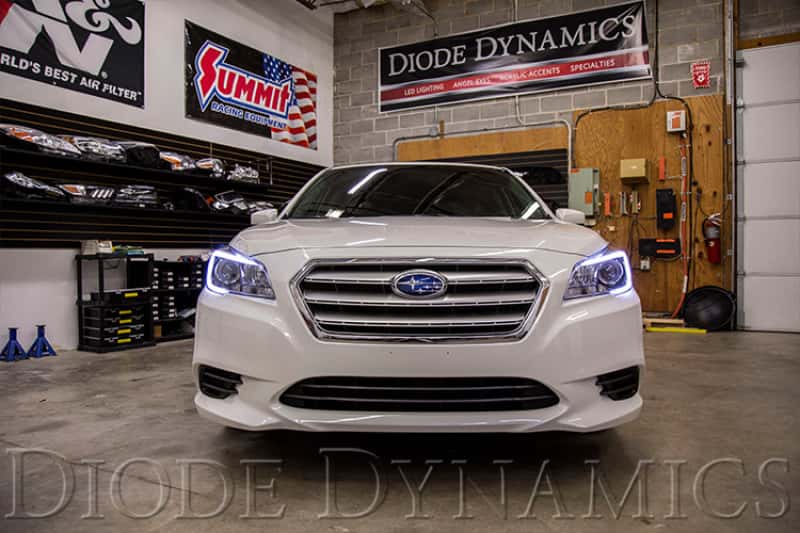 Diode Dynamics — Diode Dynamics 15-17 Subaru Legacy/Outback C-Light Switchback LED Halos - view 6
