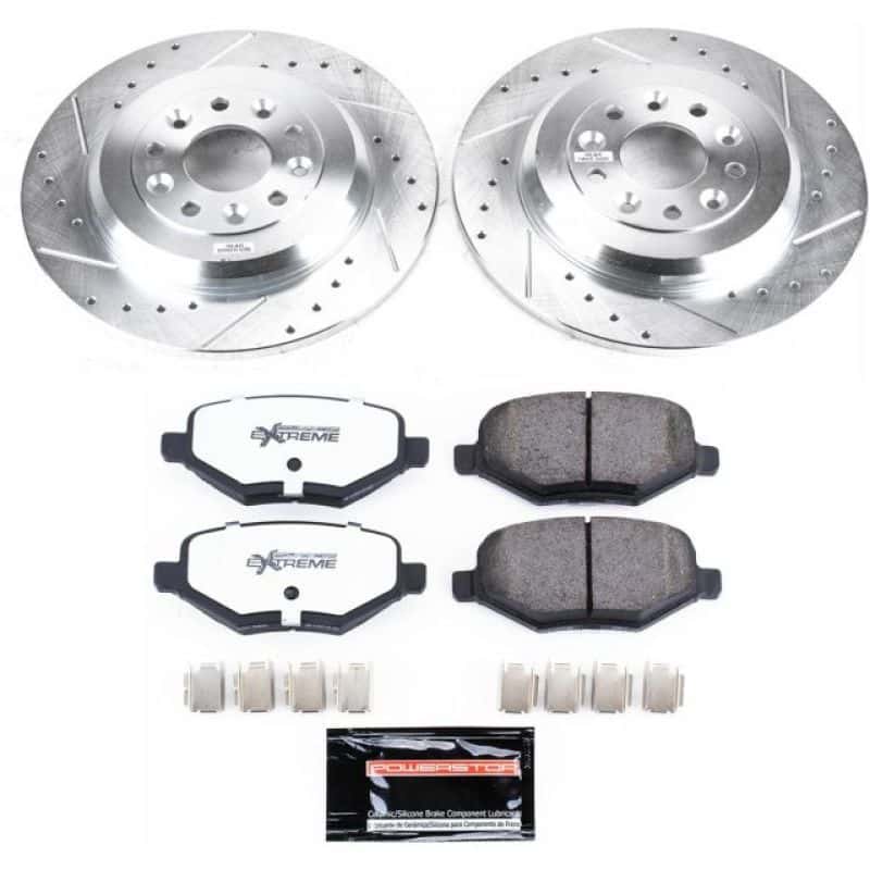 PowerStop — Power Stop 11-15 Ford Edge Rear Z36 Truck & Tow Brake Kit - view 1