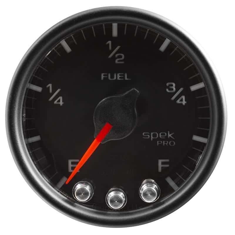 AutoMeter — Autometer Spek-Pro Gauge Fuel Level 2 1/16in 0-270 Programmable Blk/Blk
GA 2" FUEL BCB SPEK - view 1