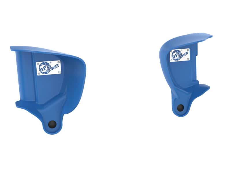 aFe — aFe Magnum FORCE Dynamic Air Scoop 15-18 BMW M3/15-20 M4 - Blue
Dynamic Air Scoop - view 3