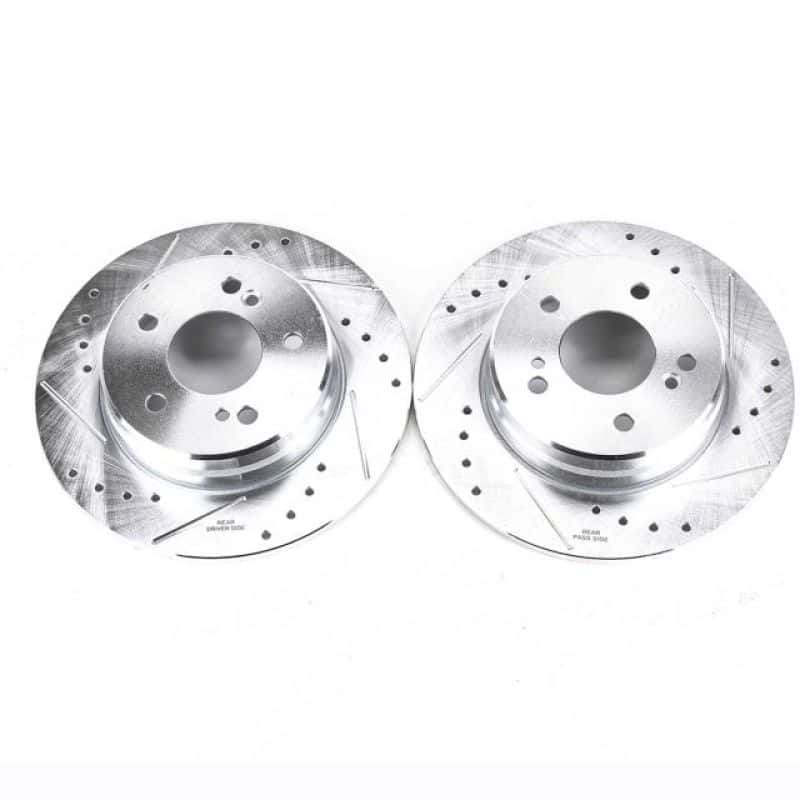PowerStop — Power Stop 04-08 Chrysler Crossfire Rear Evolution Drilled & Slotted Rotors - Pair
PowerStop XPR - view 1