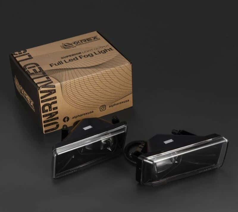 AlphaRex — AlphaRex 07-13 Chevrolet Silverado/04-17 Tahoe DoubleTap Dual Color LED Proj Fog Lights - Wt/Ambr
Fog Lights - view 2