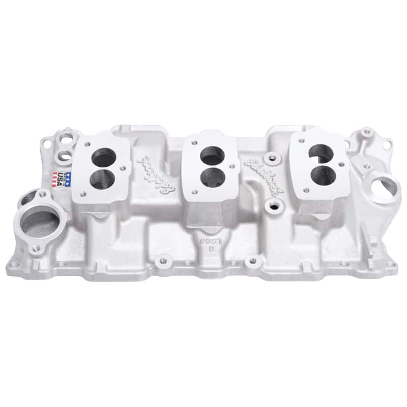 Edelbrock — Edelbrock Manifold Vintage Series C357B 3X2
MANIFOLD - view 3