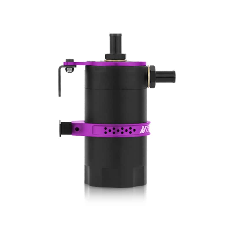 Mishimoto — Mishimoto Universal Baffled Oil Catch Can - Purple - view 5