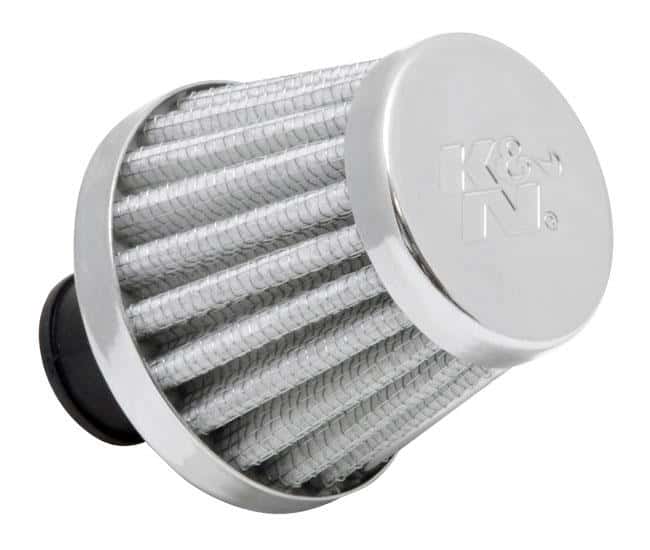 K&N Engineering — K&N 2in Base OD x .375in Flange ID x 1.75in H Rubber Base Crankcase Vent Filter - White
Vent Air Filter/Brea
Vent Air Filter - view 6