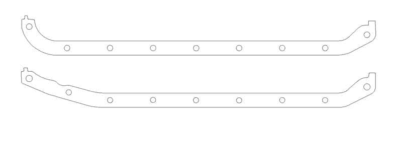 Cometic Gasket — Cometic GM SB2.2 Small Block V8 .060in AFM Oil Pan Gasket Kit
Oil Pan Gasket Kit - view 1