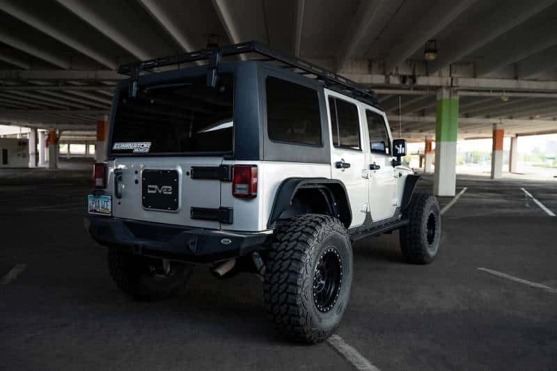 DV8 Offroad — DV8 Offroad 07-18 Jeep Wrangler JK Full-Length Roof Rack - view 13