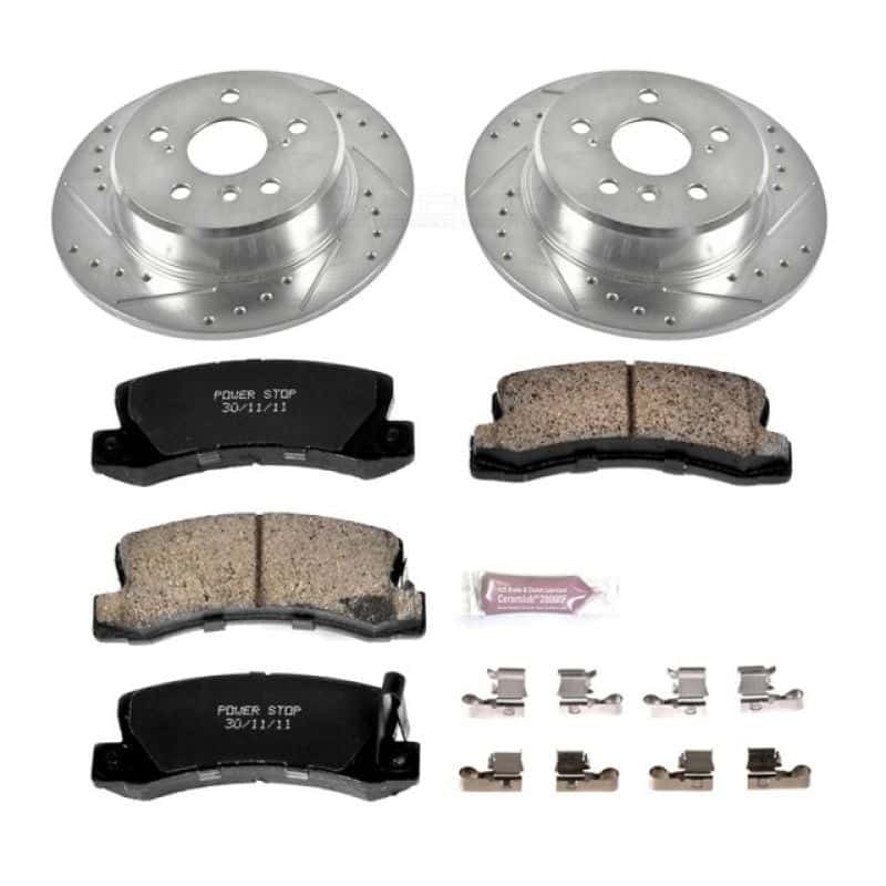 PowerStop — Power Stop 99-03 Lexus RX300 Rear Z23 Evolution Sport Brake Kit - view 1