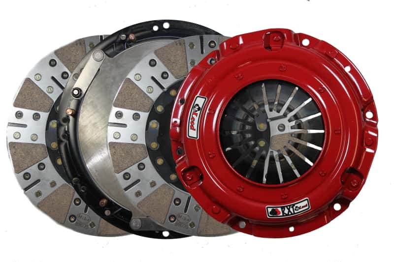 McLeod Racing — McLeod RXT Twin Disc Clutch Kit 2018 Ford Mustang RXT 1 x 23 Spline 0 Bal w/164T 8 Bolt AL Flywheel
Clutch/Flywheel Kit
Clutch Kit - view 1