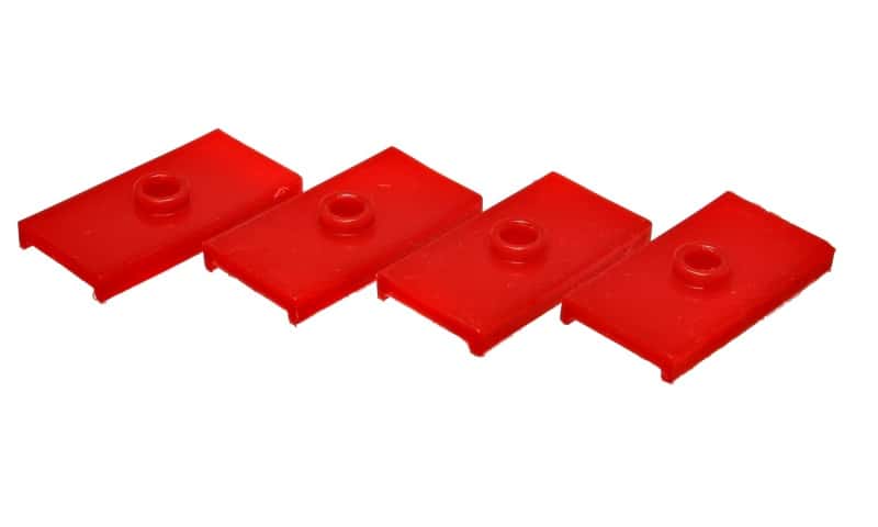 Energy Suspension — Energy Suspension 62-80 MG MGB Red Rear Leaf Spring Pad Set
LeafSprngInsulator - view 2