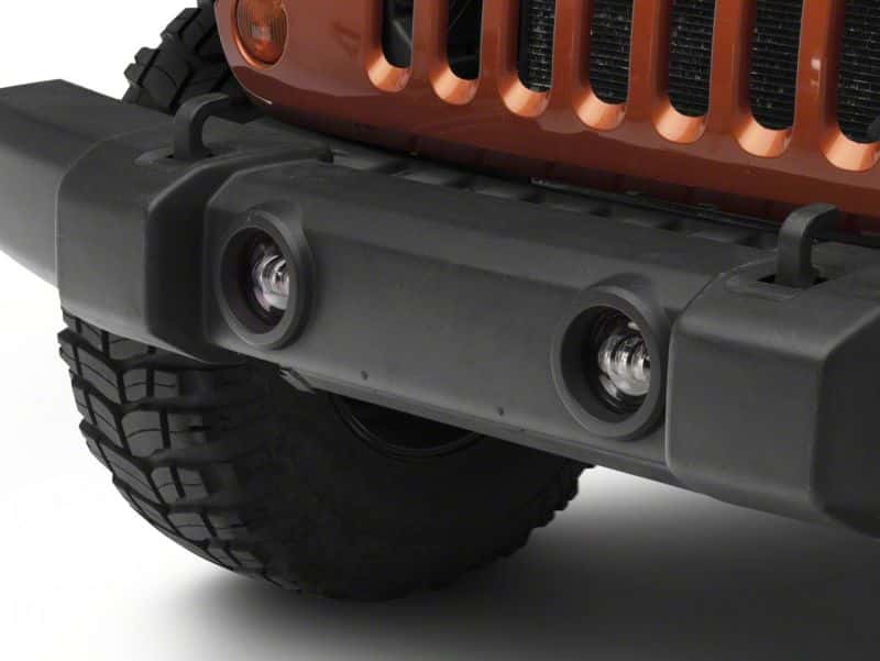 Raxiom — Raxiom 07-23 Jeep Wrangler JK & JL Axial Series Tri-Bar LED Fog Lights- Amber
Lights - view 2