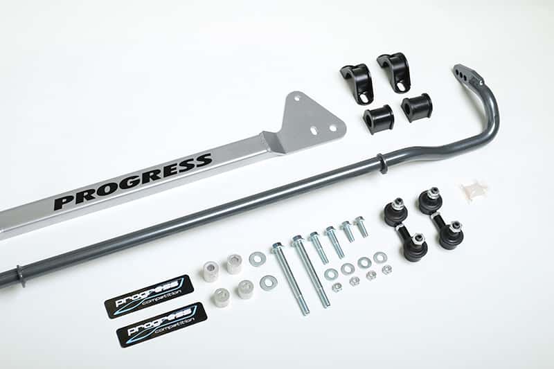 Progress Technology — Progress Tech 92-95 Honda Civic Rear Sway Bar (22mm - Adjustable) Incl Bar Brace and Adj End Links
Progress Sway Bar - view 3