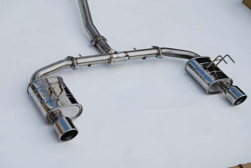 Invidia — Invidia 2022+ Honda Civic Si (1.5T) 70mm Q300 Cat Back Exhaust - Rolled SS Tips - view 2