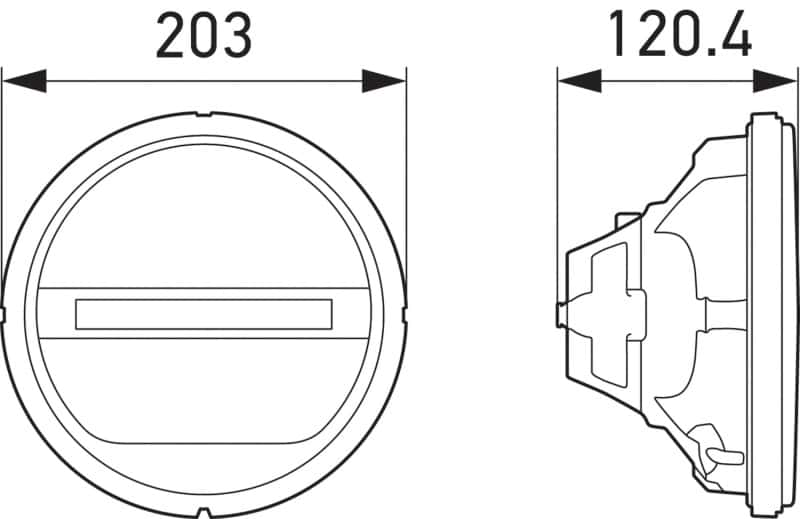 Hella — Hella Headlamp INSERT GR 1F8
HdLtAssembly - view 9